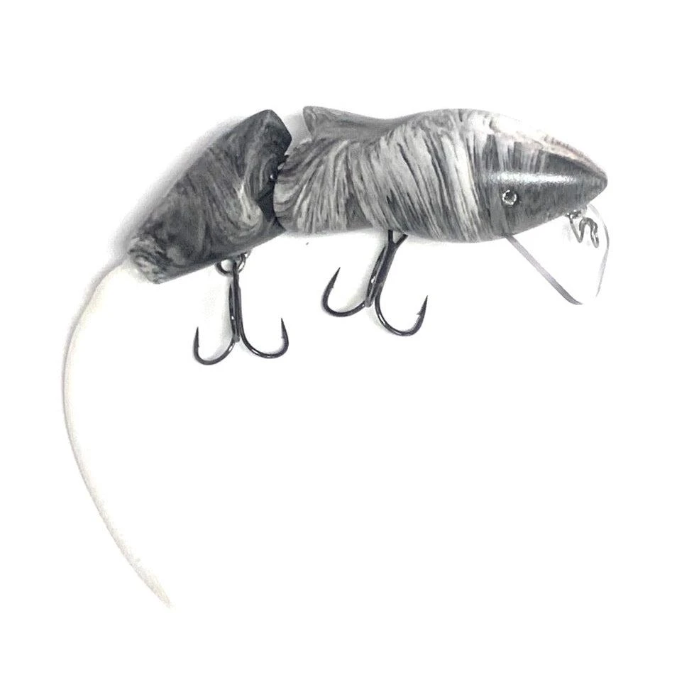 PB Rats PB Rat 2 Piece Wakebait Freshwater 13 PB Rats PB Rat 2 Piece Wakebait Freshwater