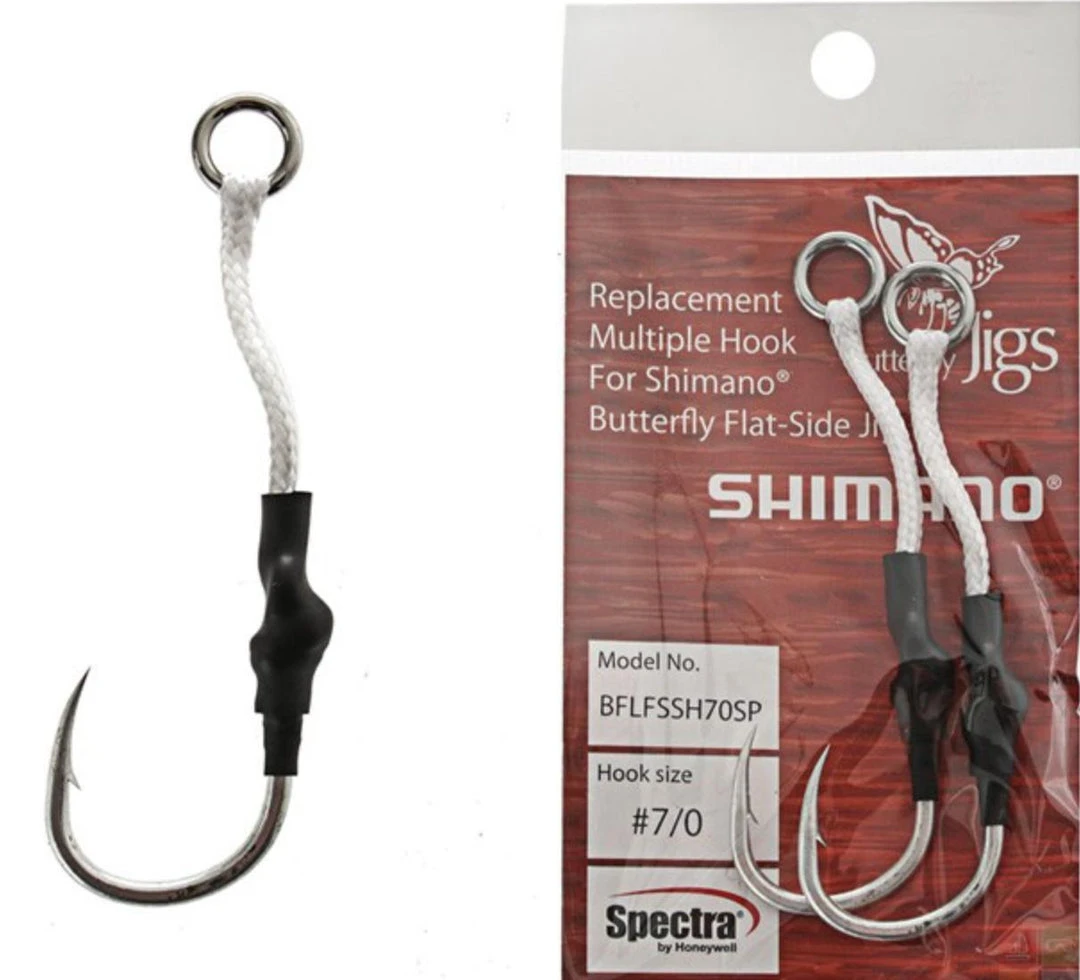 Shimano Replacement Multiple Hook For Butterfly Jigs 3 Shimano Replacement Multiple Hook For Butterfly Jigs