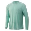 Huk Waypoint Long Sleeve Shirt - Lichen 2 Huk Waypoint Long Sleeve Shirt - Lichen