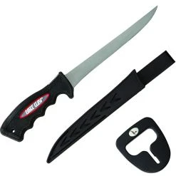 Eagle Claw Soft Handle Fillet Knife W/ Sharpener