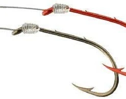 Freshwater Eagle Claw Snelled Hooks