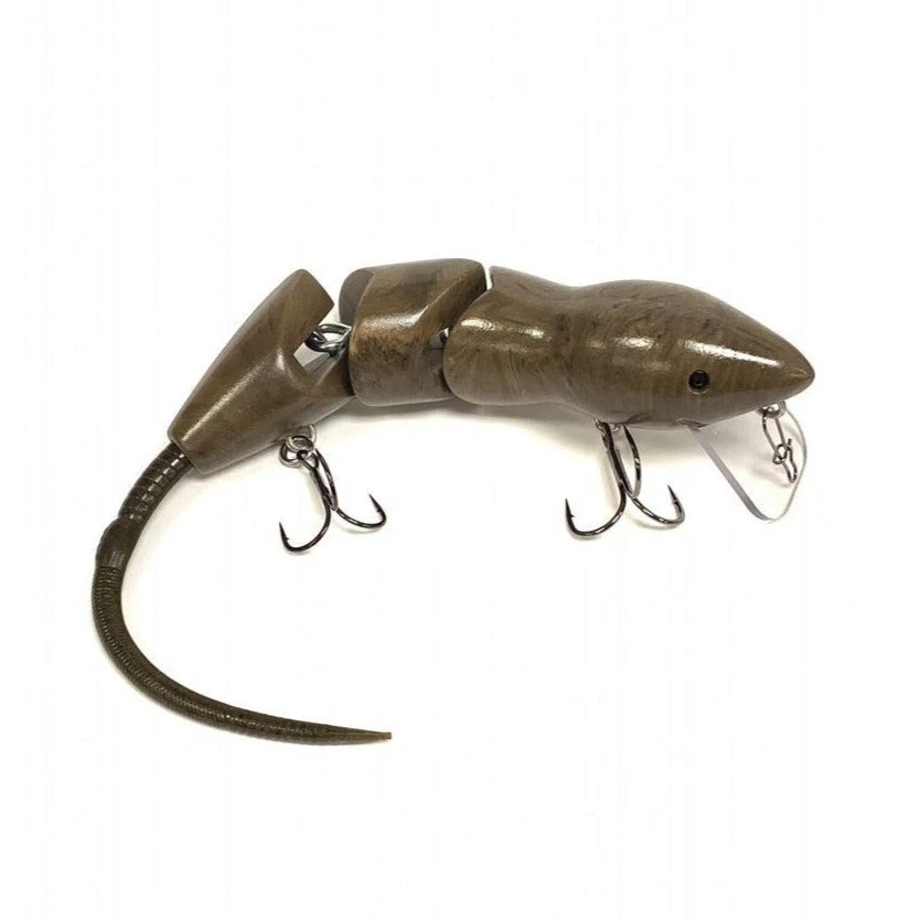 PB Rats PB Rat 3 Piece Wakebait Freshwater 9 PB Rats PB Rat 3 Piece Wakebait Freshwater