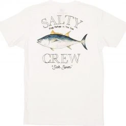 Apparel Salty Crew Big Blue Premium Tee T-shirt White