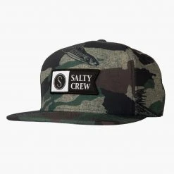 Salty Crew Alpha Tech 5 Pannel - Camo Hats