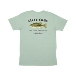 Freshwater Salty Crew Bigmouth S/S Premium Tee - Sage