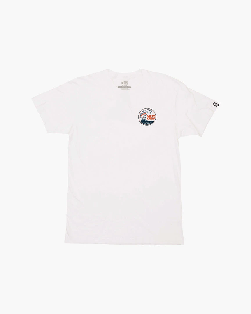 Apparel Salty Crew Fly Guy Premium Tee Shirt White 3 Apparel Salty Crew Fly Guy Premium Tee Shirt White