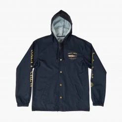 Freshwater Salty Crew Bruce Snap Jacket Navy