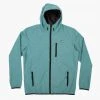 Apparel Salty Crew Headwind Packable Jacket Dark Aqua