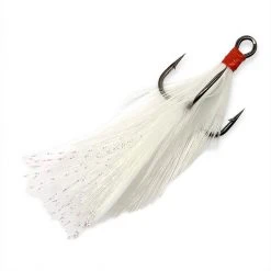 Gamakatsu Feathered Treble Trailer Hooks