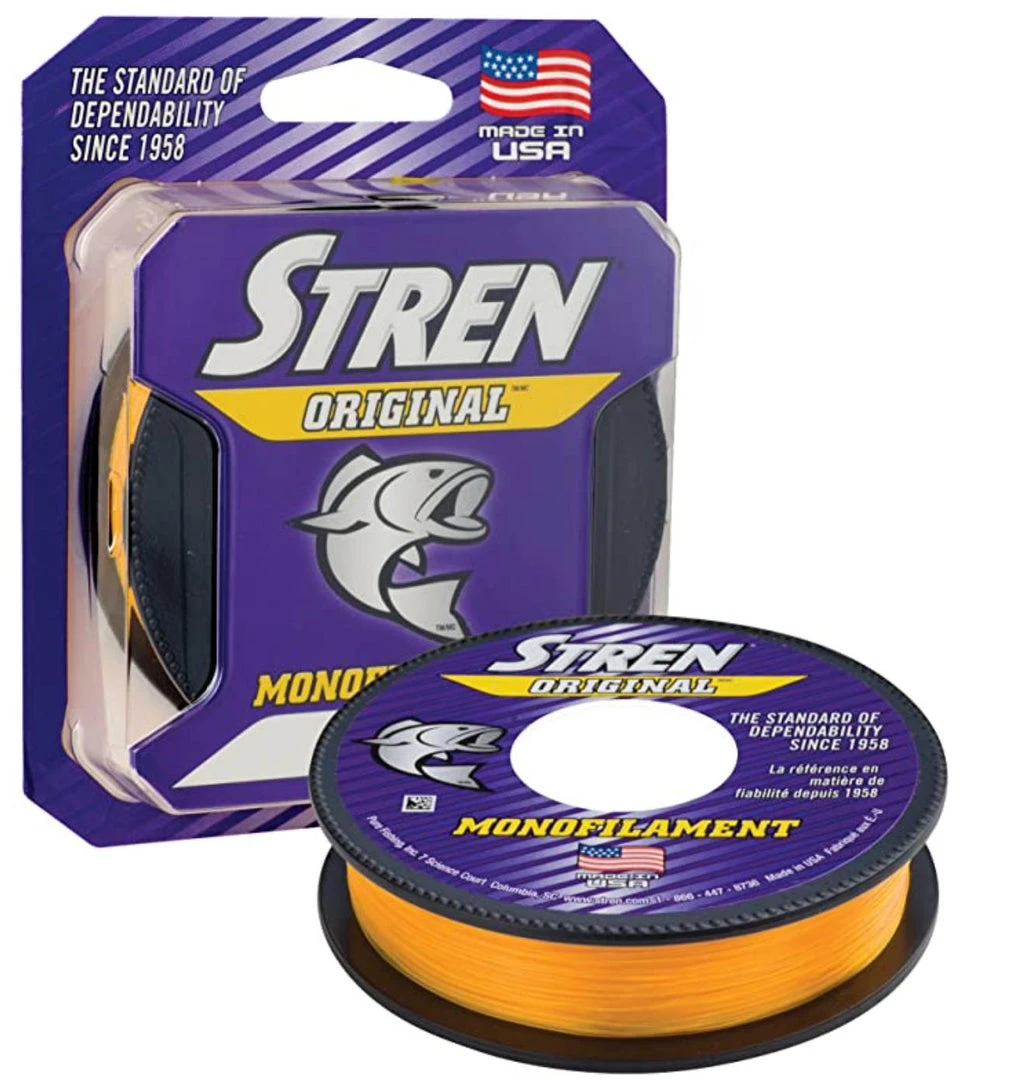 Stren Original Hi Vis Gold Monofilament Line Freshwater 3 Stren Original Hi Vis Gold Monofilament Line Freshwater