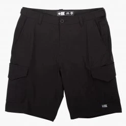 Salty Crew Deep Sea II Cargo Shorts Black