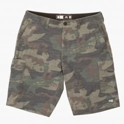 Salty Crew Drifter 2 Hybrid Cargo Shorts Camo