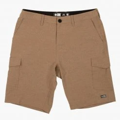 Salty Crew Drifter 2 Hybrid Cargo Shorts Tobacco
