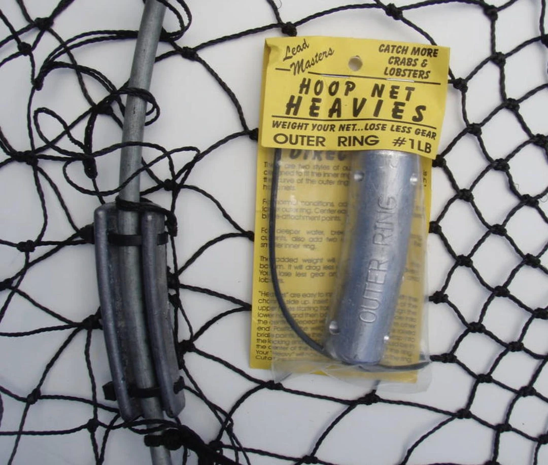 Lead Masters Hoop Net Weights 3 Lead Masters Hoop Net Weights