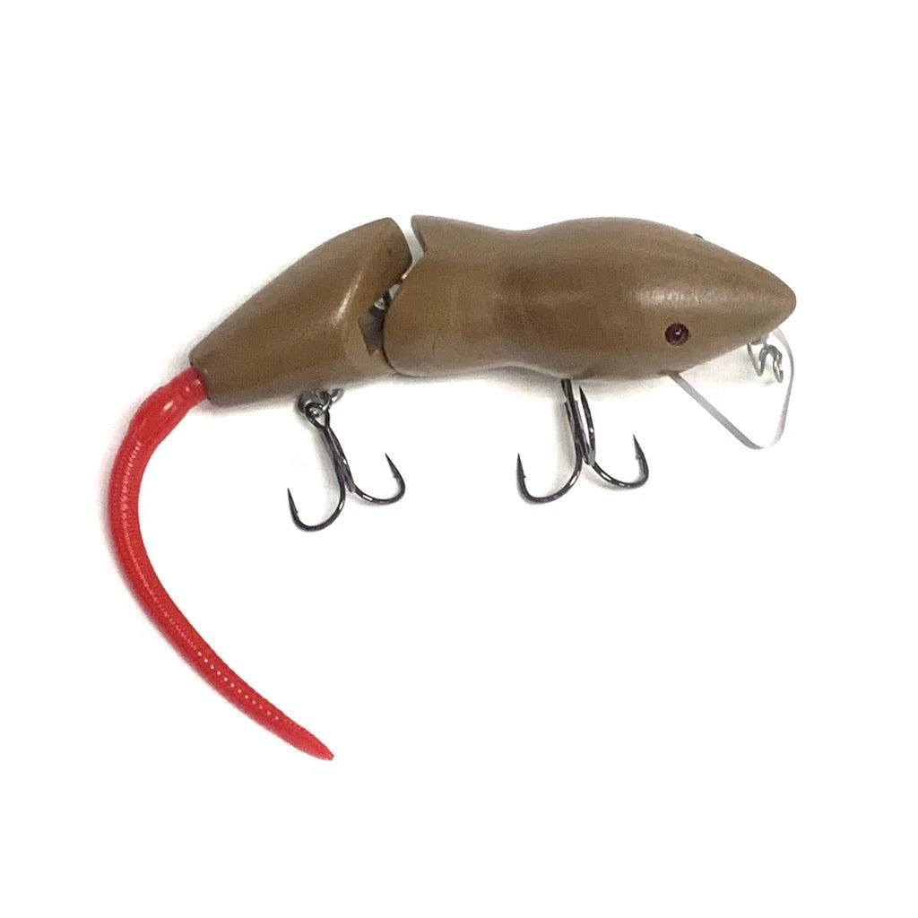 PB Rats PB Rat 2 Piece Wakebait Freshwater 4 PB Rats PB Rat 2 Piece Wakebait Freshwater