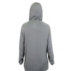 Aftco Samurai Sun Protection Hoodie - Steel Heather