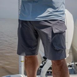 Aftco Stealth Fishing Shorts Ink
