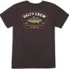 Salty Crew Creature Premium Short Sleeve Shirt - Black Freshwater