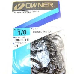 Owner Ringed Mutu Circle Hooks