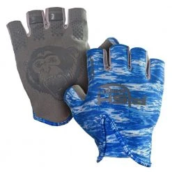 Freshwater Fish Monkey Stubby Guide Sun Protection Gloves
