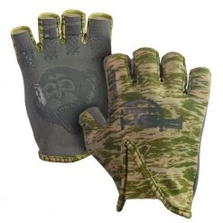 Freshwater Fish Monkey Stubby Guide Sun Protection Gloves