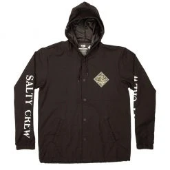 Freshwater Salty Crew Tippet Decoy Snap Jacket Black