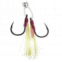 Mustad Light Double Jigging Assist Rig J-ASSIST4 Hooks