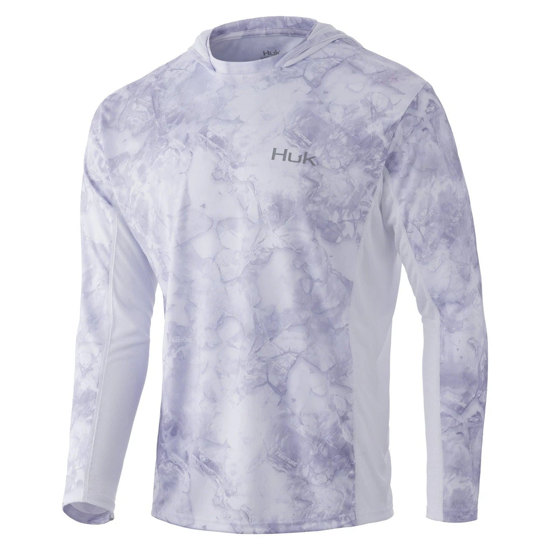 Huk Icon X Hooded LS Shirt Mossy Oak Drift Apparel 4 Huk Icon X Hooded LS Shirt Mossy Oak Drift Apparel