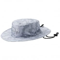Huk Running Lakes Boonie Hat Overcast Gray Apparel