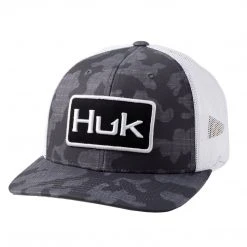 Huk Running Lakes Trucker Hat Volcanic Ash Apparel