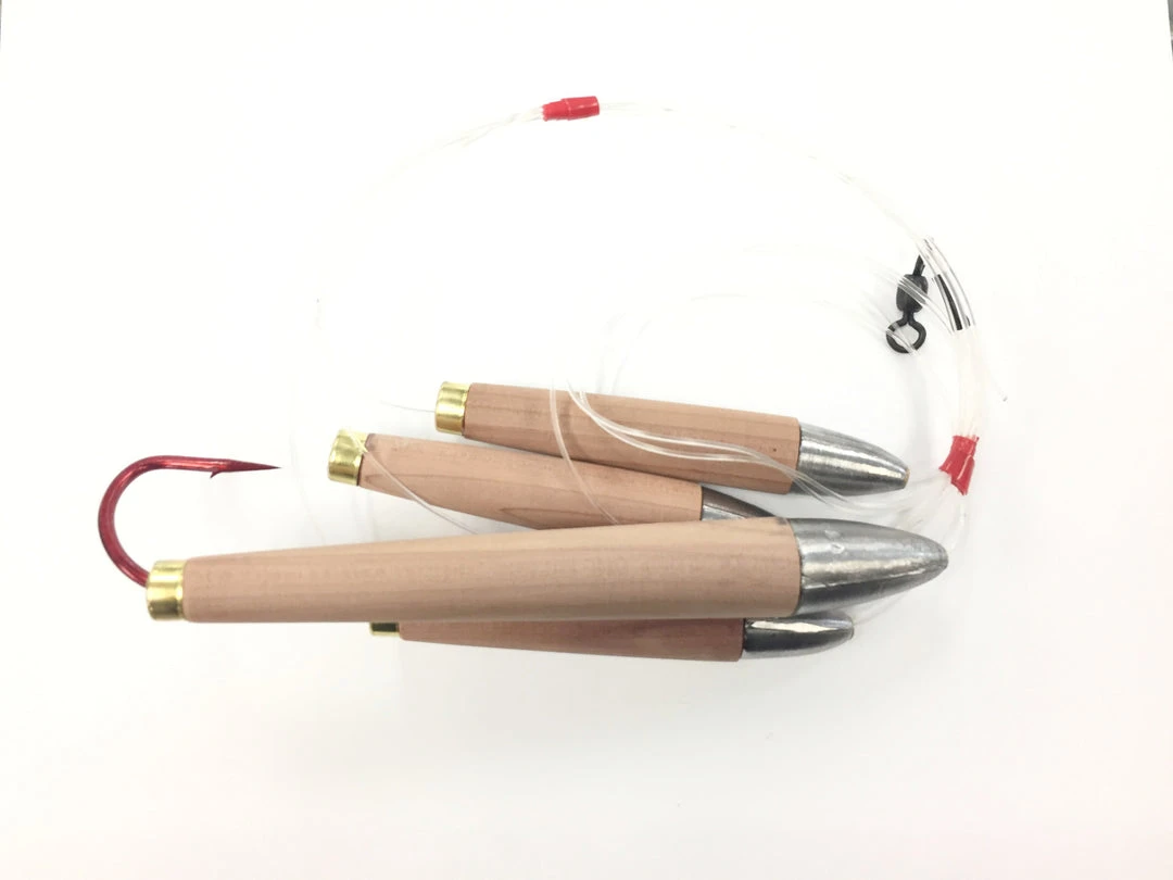 Lead Masters Cedar Plug Daisy Chain Lures 3 Lead Masters Cedar Plug Daisy Chain Lures