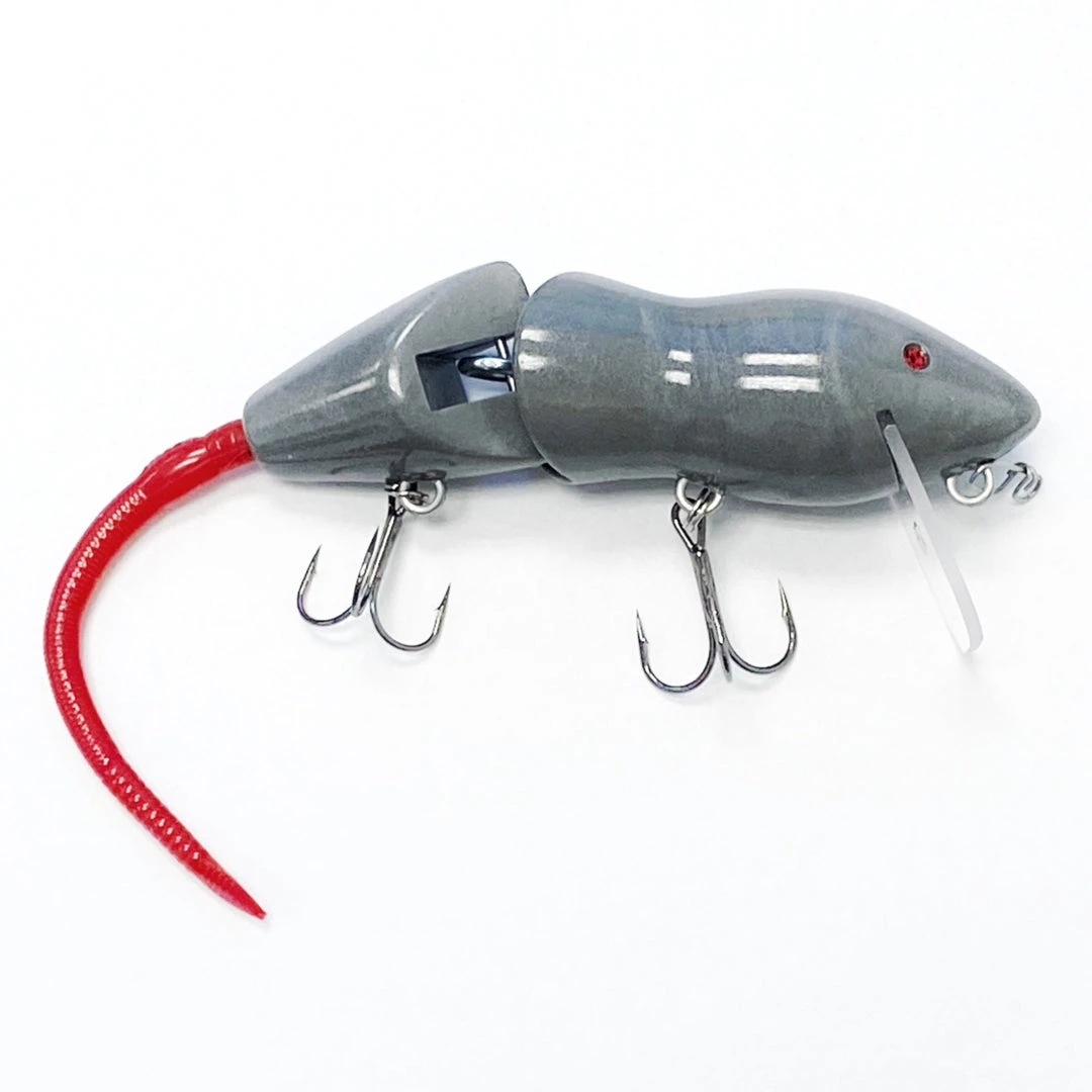 PB Rats PB Rat 2 Piece Wakebait Freshwater 6 PB Rats PB Rat 2 Piece Wakebait Freshwater