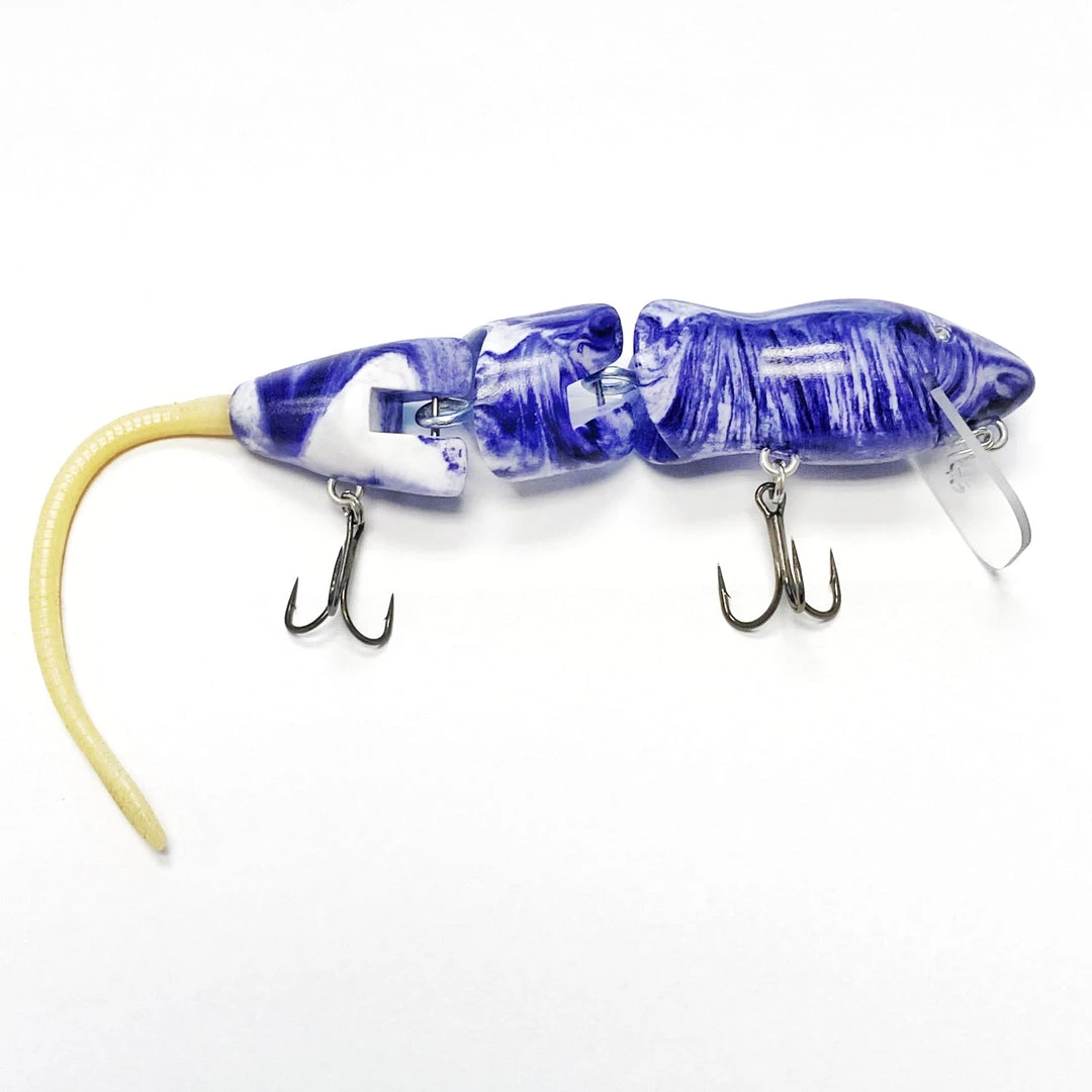 PB Rats PB Rat 3 Piece Wakebait Freshwater 23 PB Rats PB Rat 3 Piece Wakebait Freshwater