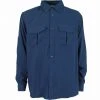 Aftco Rangle Vented Long Sleeve Shirt - Navy Blue 2 Aftco Rangle Vented Long Sleeve Shirt - Navy Blue