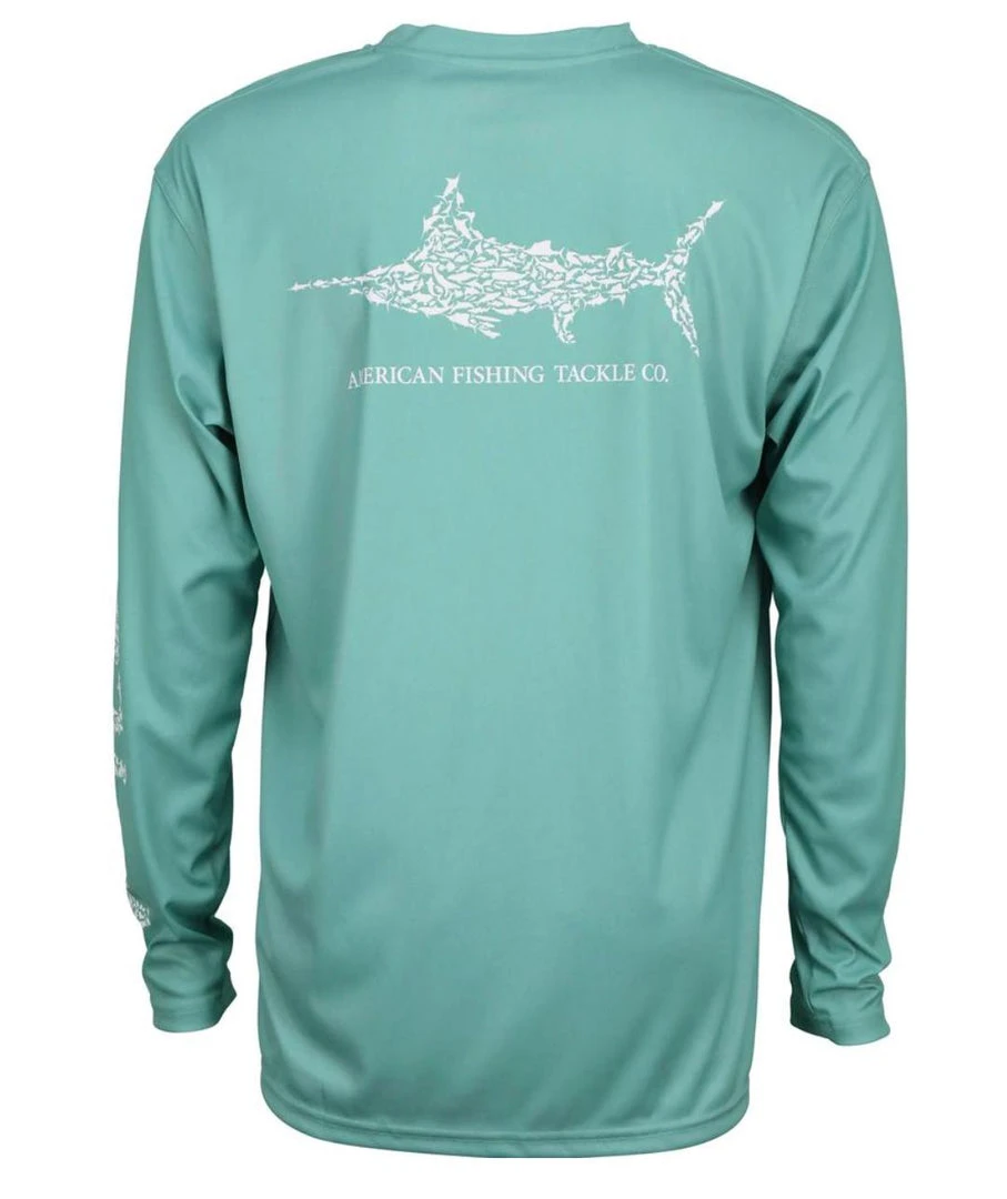 Aftco Jigfish UV Protection LS Fishing Shirt - Agate 3 Aftco Jigfish UV Protection LS Fishing Shirt - Agate