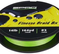 Spro Finesse Braid 8X Lime Green 164 Yds Freshwater