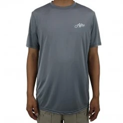 Aftco Momentum SS Performance Shirt Charcoal 8 Aftco Momentum SS Performance Shirt Charcoal