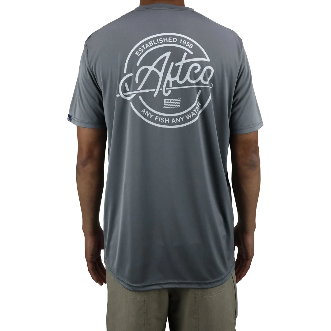 Aftco Momentum SS Performance Shirt Charcoal 6 Aftco Momentum SS Performance Shirt Charcoal