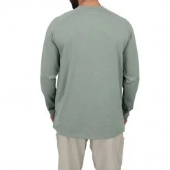 Aftco Samurai L/S UV Shirt Olive Heather