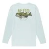 Aftco Wild Catch Long Sleeve Tee Sprout