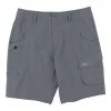 Aftco Stealth Fishing Shorts Charcoal