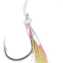 Mustad Jigging Assist Hook Green Flash J-ASSIST1