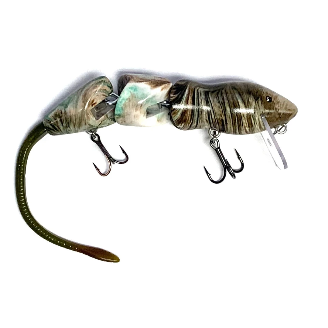 PB Rats PB Rat 3 Piece Wakebait Freshwater 18 PB Rats PB Rat 3 Piece Wakebait Freshwater