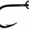 Mustad Hoodlum 5X Strong Live Bait Hook W/ Action Ring - Black Nickel Hooks