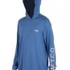 Aftco Samurai Sun Protection Hoodie - Nautical Blue Heather