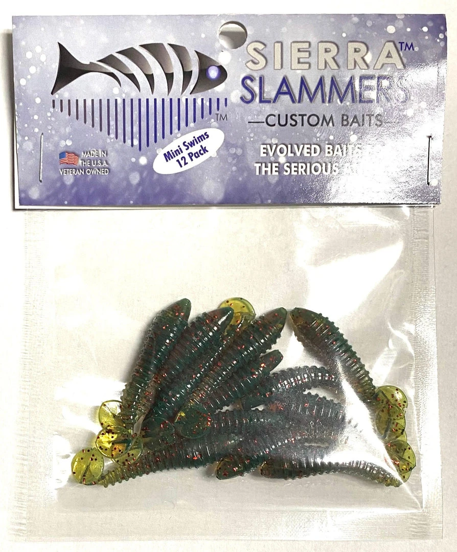 Sierra Slammers 2" Trout Bulk Swimbaits Freshwater 14 Sierra Slammers 2" Trout Bulk Swimbaits Freshwater