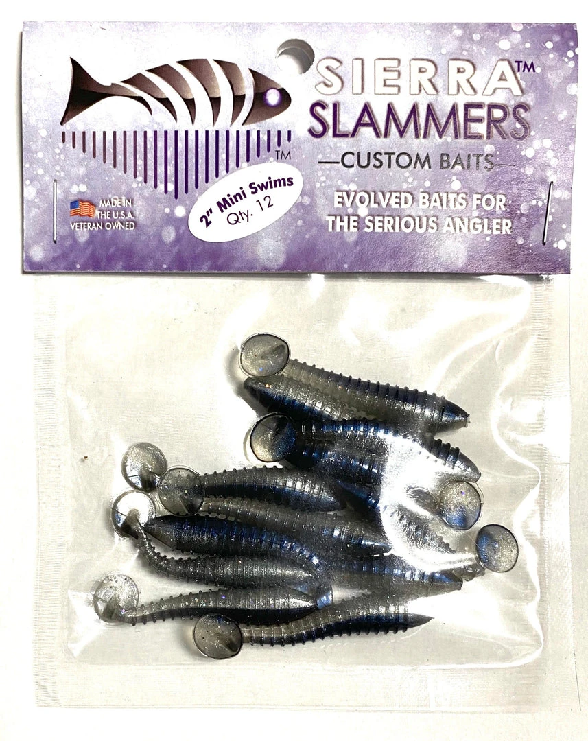 Sierra Slammers 2" Trout Bulk Swimbaits Freshwater 11 Sierra Slammers 2" Trout Bulk Swimbaits Freshwater