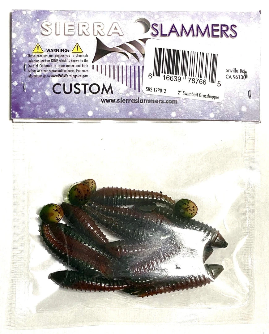 Sierra Slammers 2" Trout Bulk Swimbaits Freshwater 13 Sierra Slammers 2" Trout Bulk Swimbaits Freshwater