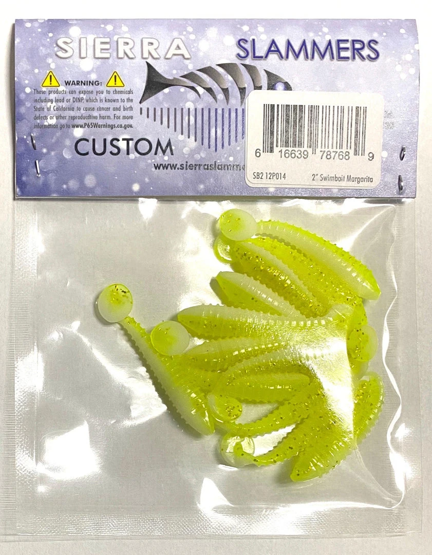 Sierra Slammers 2" Trout Bulk Swimbaits Freshwater 6 Sierra Slammers 2" Trout Bulk Swimbaits Freshwater