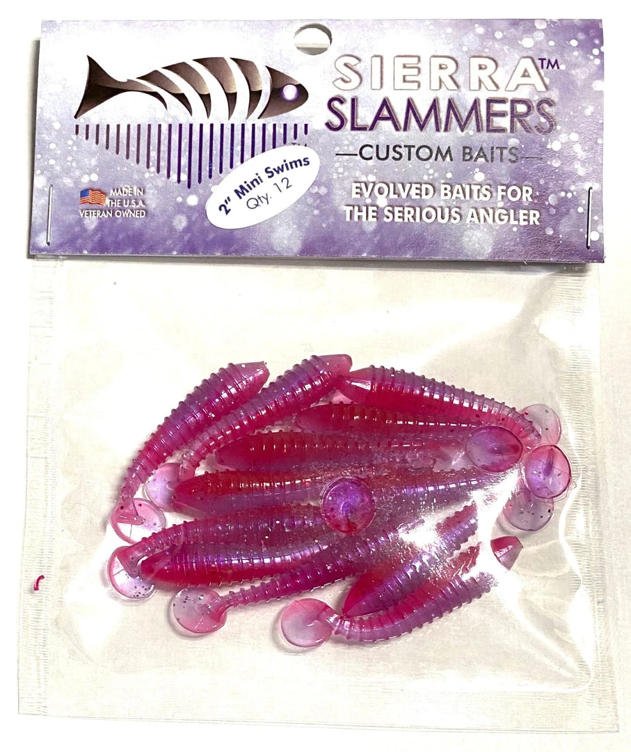 Sierra Slammers 2" Trout Bulk Swimbaits Freshwater 9 Sierra Slammers 2" Trout Bulk Swimbaits Freshwater